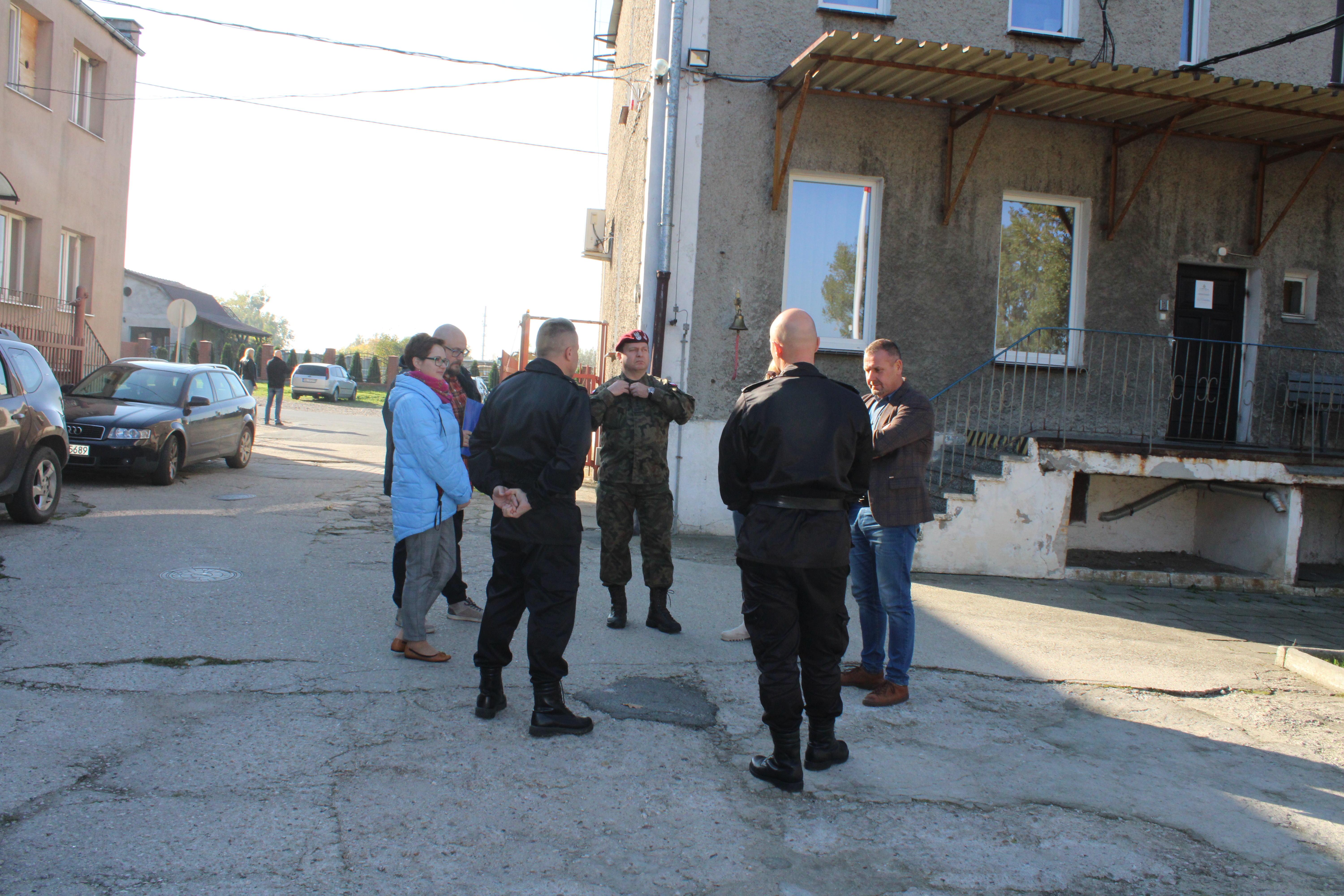 Ilustracja do informacji: Oględziny obiektu JRG w Szprotawie 