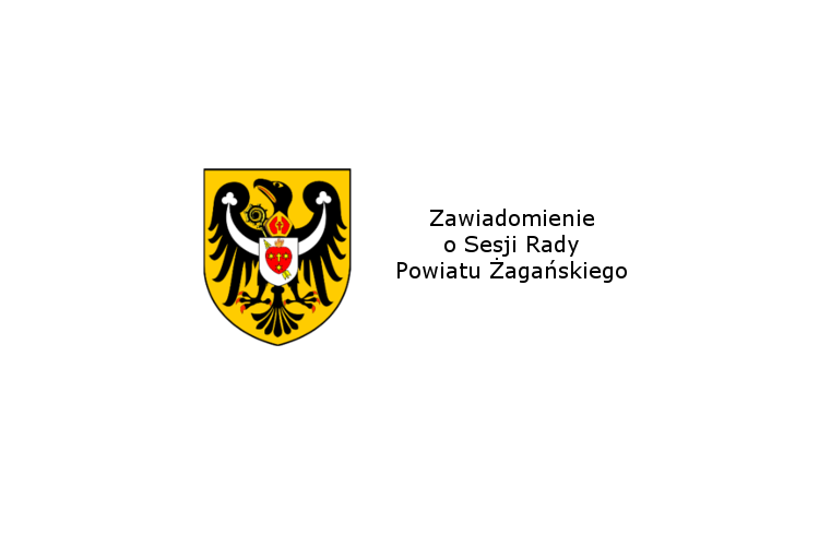 Ilustracja do informacji: Zawiadomienie o XXXIX sesji Rady Powiatu Żagańskiego